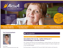 Tablet Screenshot of aktiva.wissensimpuls.de